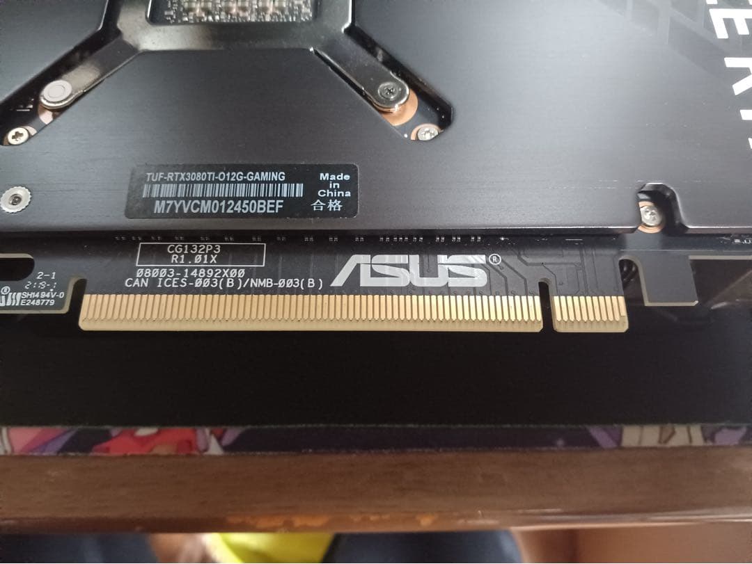 グラフィックボード・グラボ・ビデオカード ASUS TUF RTX 3080 Ti OC 12GB