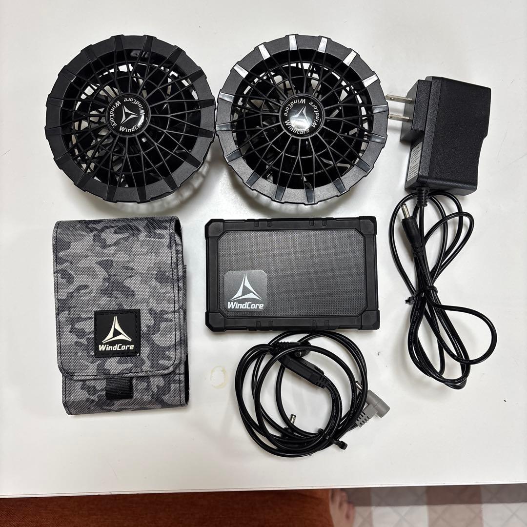 ワークマン空調服フルセット　上着は2枚サイズM