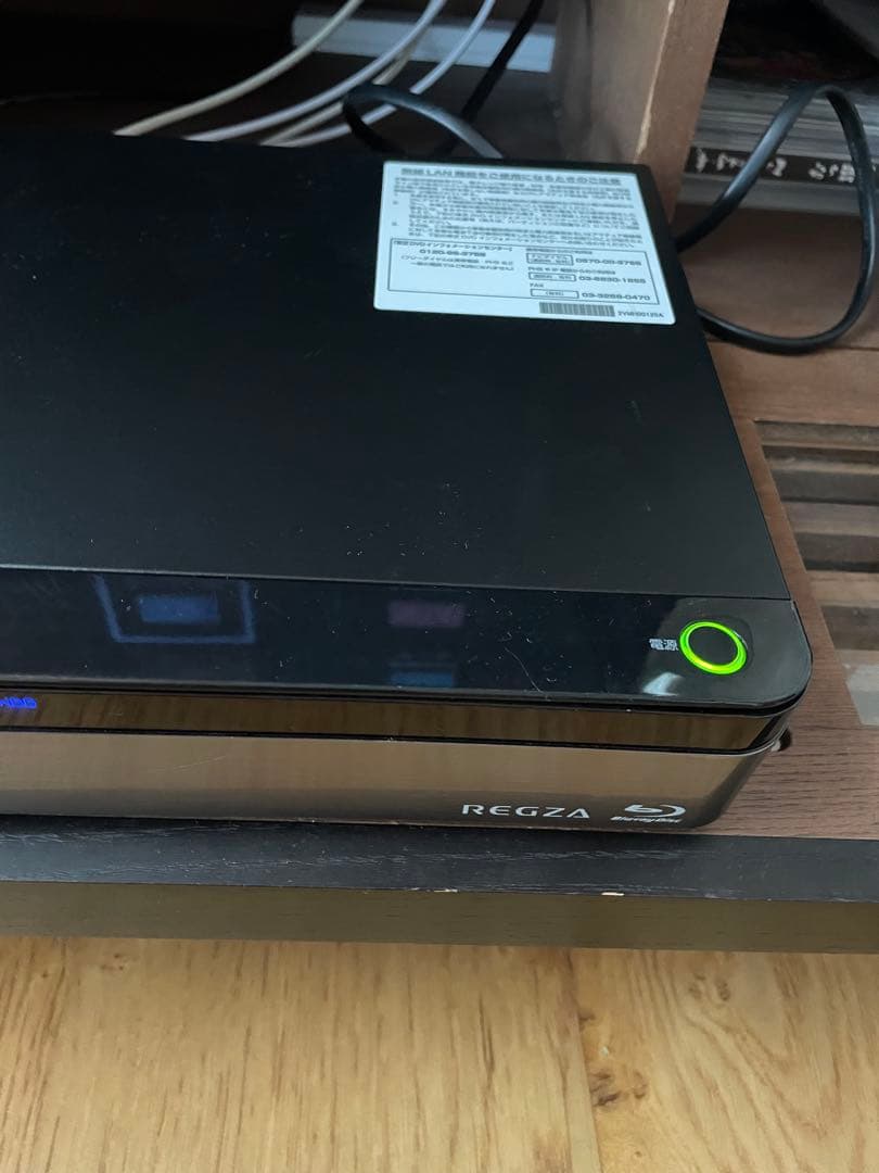 レグザ　タイムシフト　ブルーレイレコーダー DBR-M3007 中古　故障品