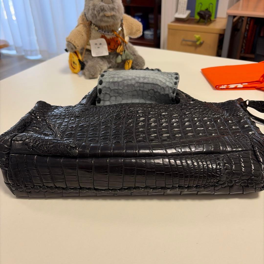 IBIZA ブラック　ハンドバッグ　美品！