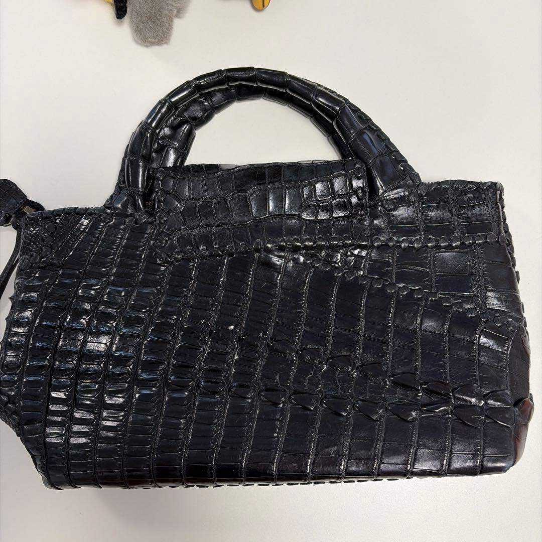 IBIZA ブラック　ハンドバッグ　美品！