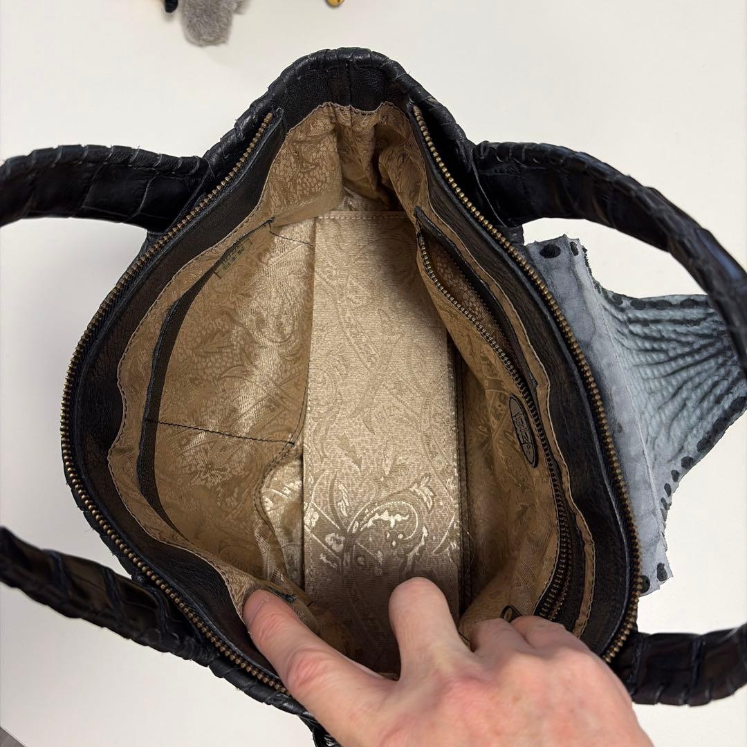 IBIZA ブラック　ハンドバッグ　美品！