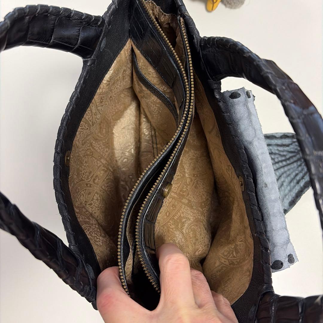 IBIZA ブラック　ハンドバッグ　美品！