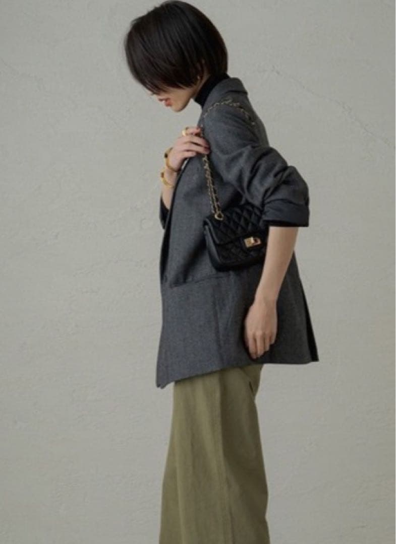 LOUNGEDRESS ヘリンボーンジャケット