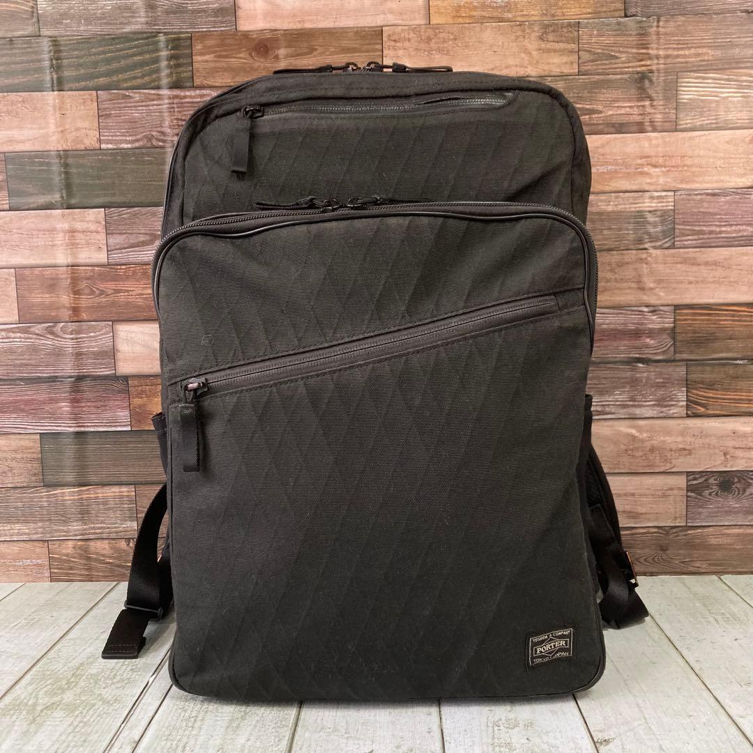 ポーター　ハイブリッド　バックパック　リュック　ブラック　HYBRID　黒