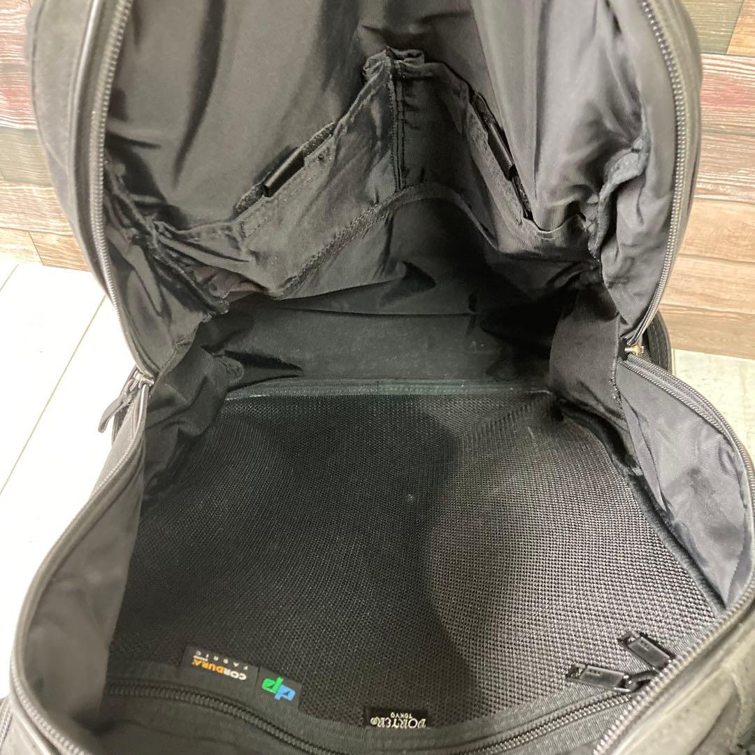 ポーター　ハイブリッド　バックパック　リュック　ブラック　HYBRID　黒