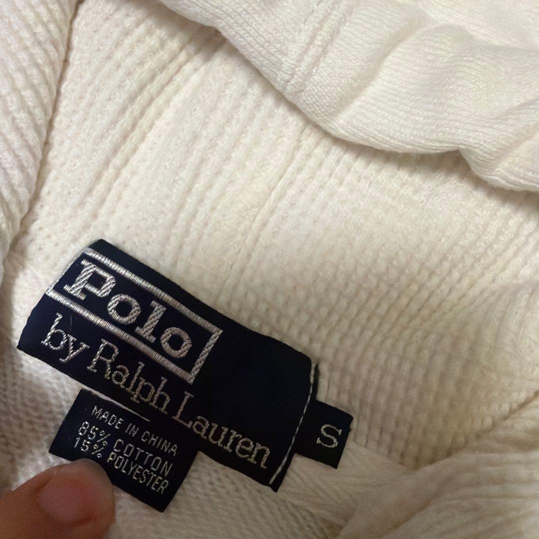 ラルフローレン　パーカー　白