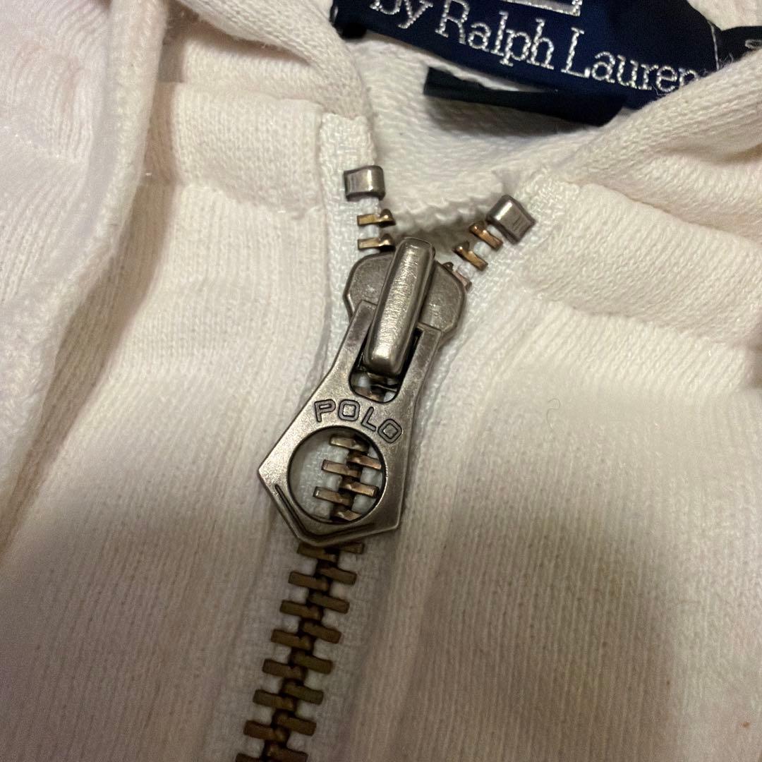 ラルフローレン　パーカー　白