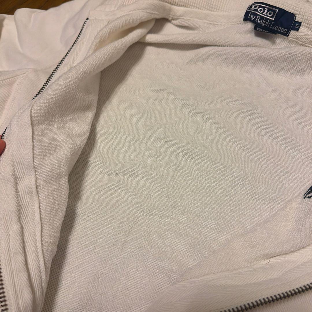 ラルフローレン　パーカー　白