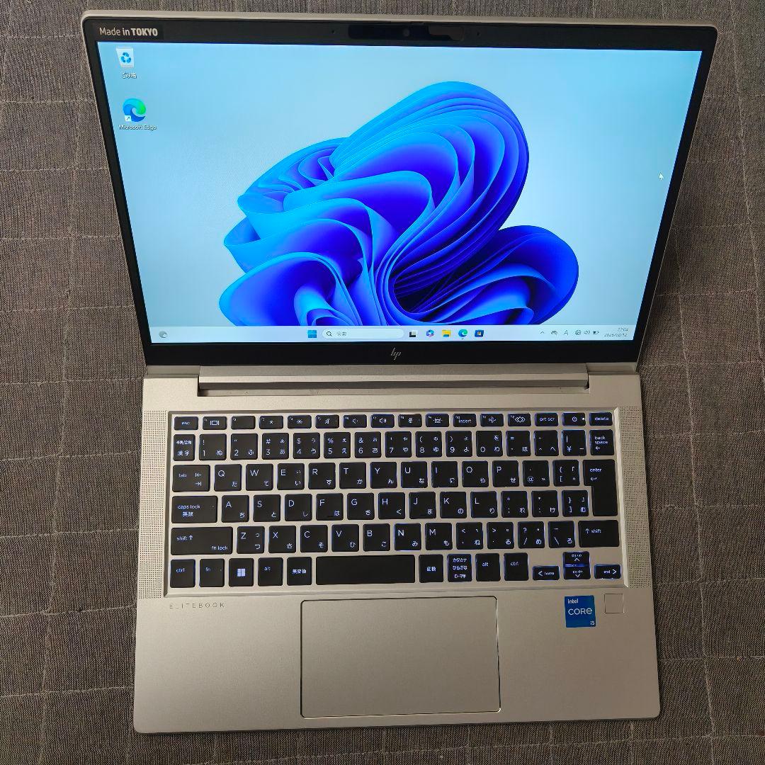 2024年 HP 日本製 良好 爆速 13世代i5 16GB 512GB 95