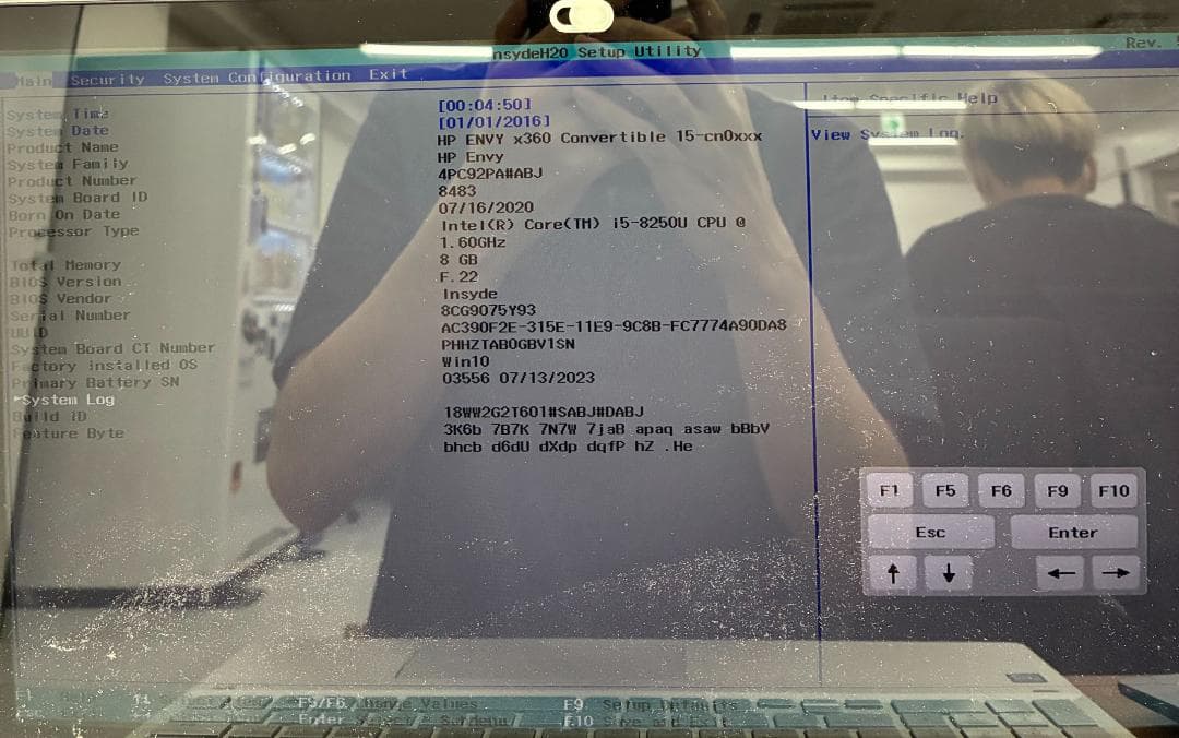 長*川様 HP Envy x360 Core i5-8250U k812 ノート