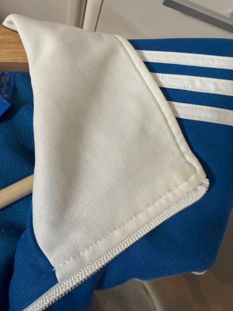 adidas CHELSEA FC CFCロゴ 青ジャケット XL