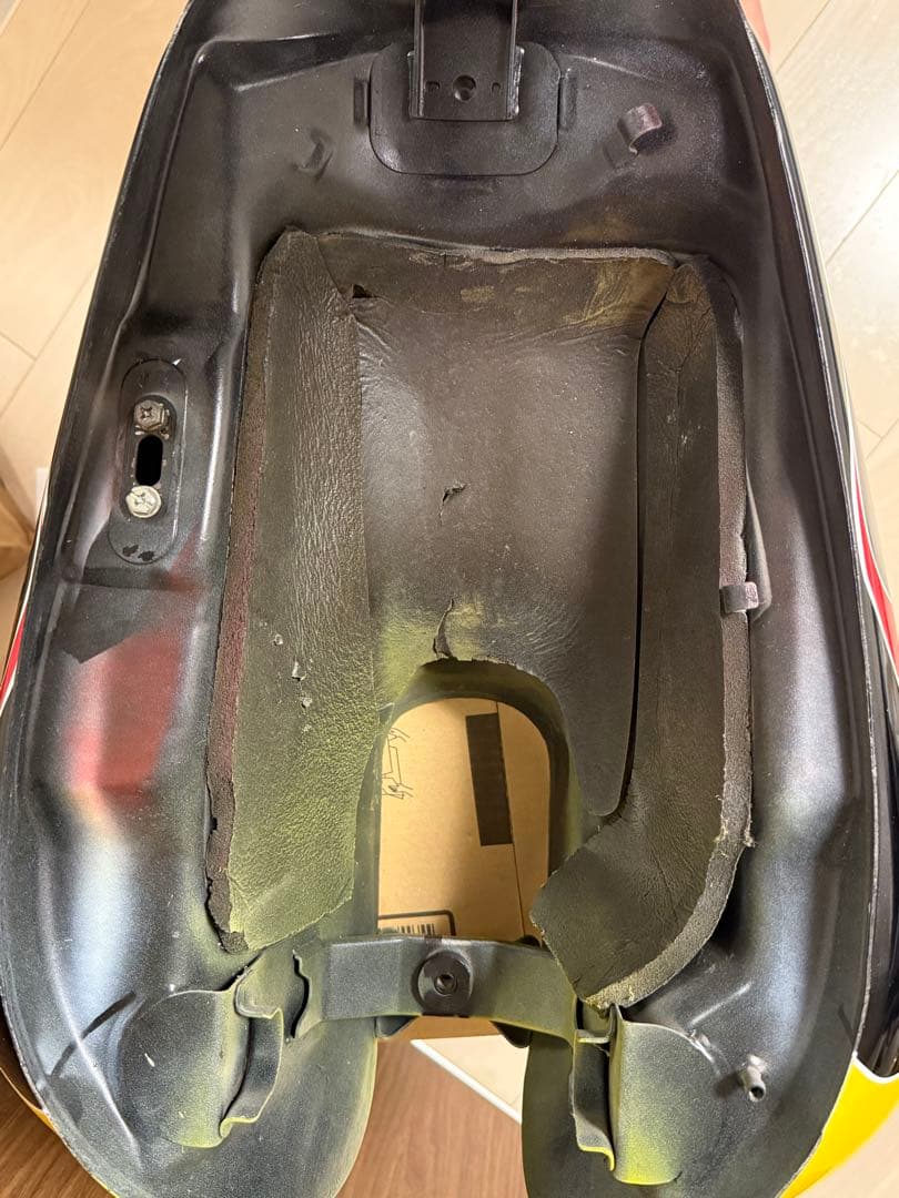 バルカンVN400 VN400c 純正タンク　フレイムス塗装　ファイヤーパターン