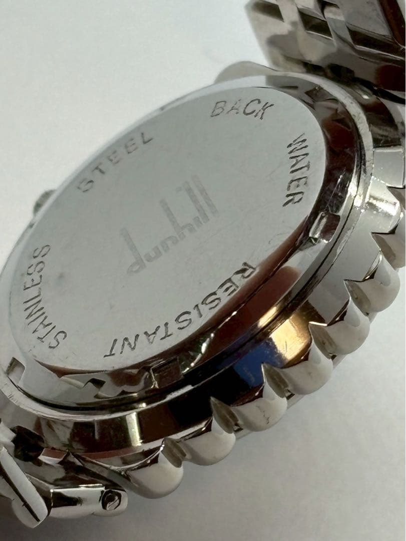 ダンヒル　腕時計　ローマ　ホワイト文字盤　アンティーク