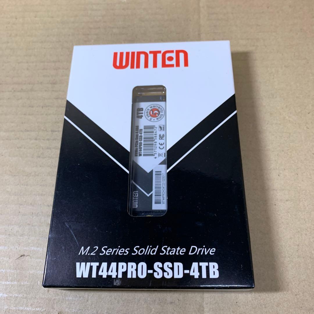 新品未開封　WINTEN 内蔵 SSD 4TB NVMe M.2 2280