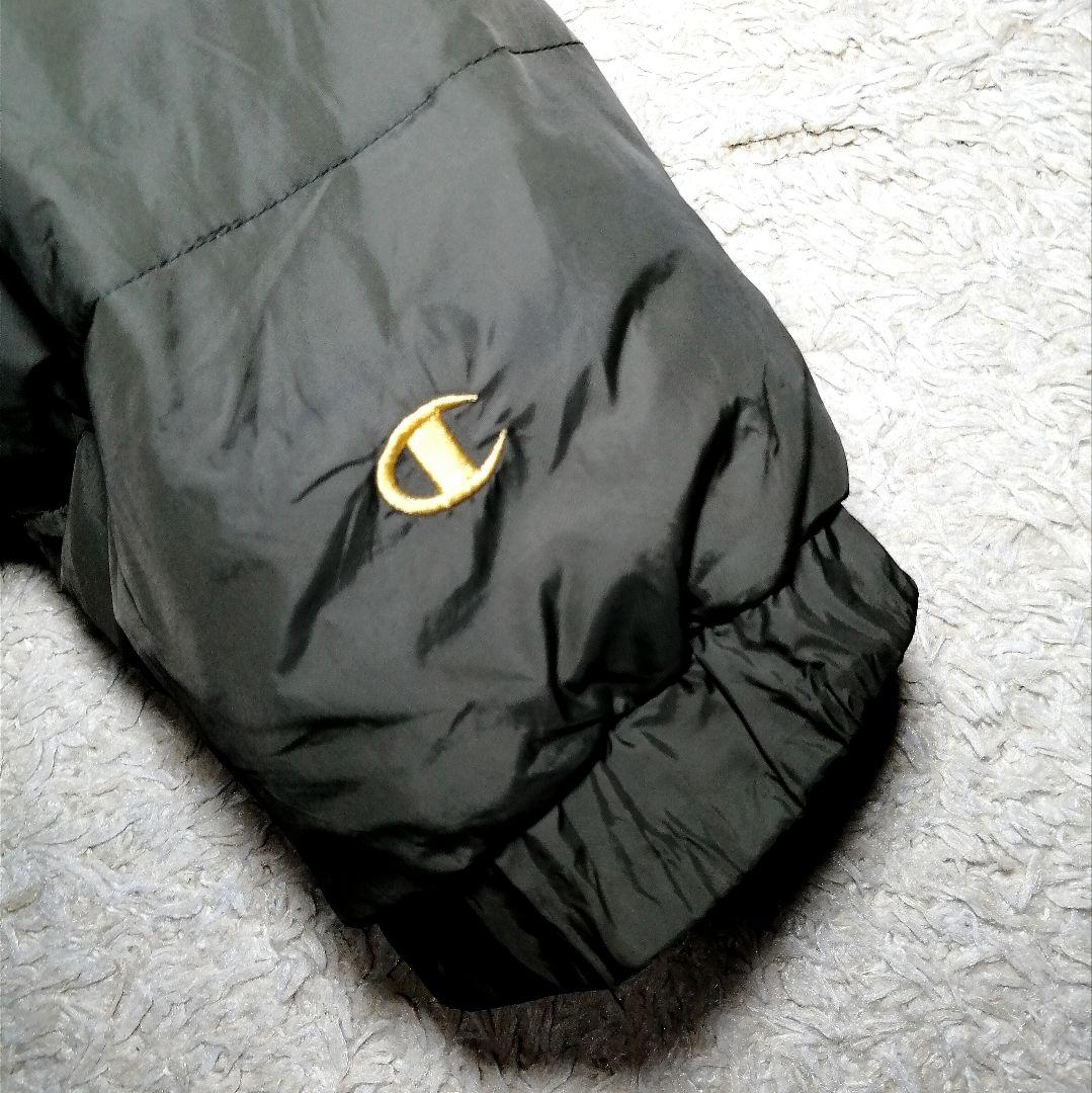 ★90s★チャンピオン★ダウンジャケット 4L 超ビッグサイズ オリーブドラブ