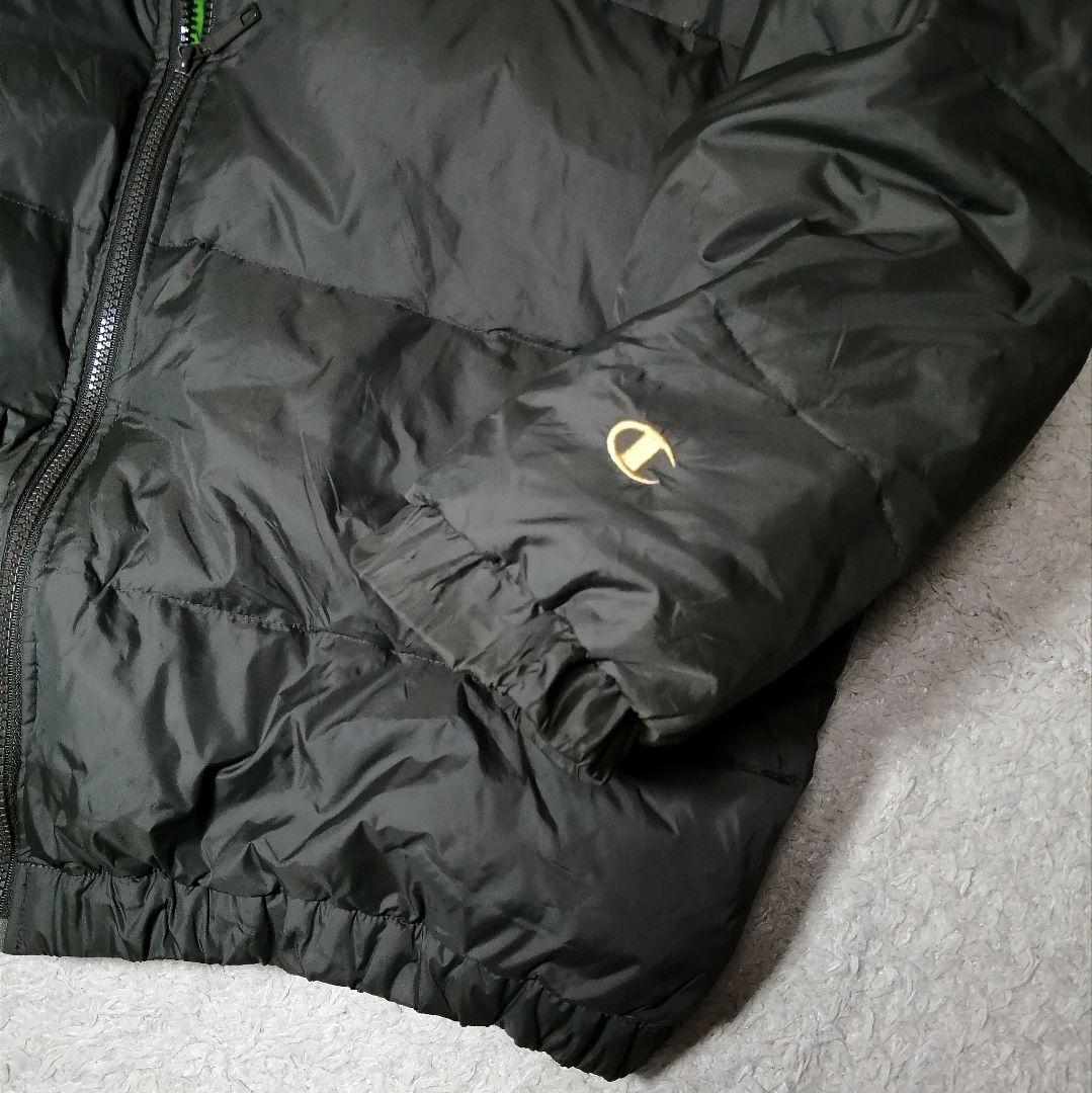 ★90s★チャンピオン★ダウンジャケット 4L 超ビッグサイズ オリーブドラブ