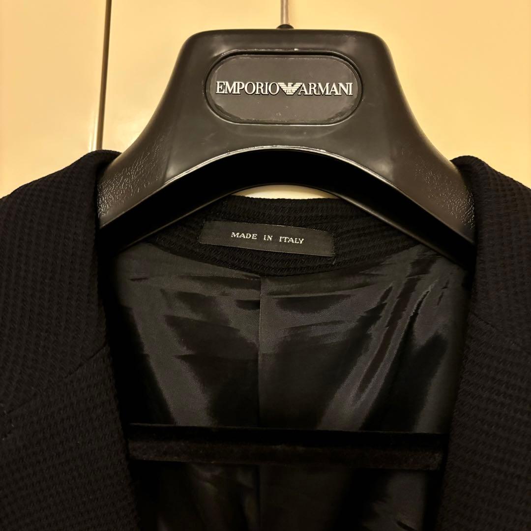 美品★エンポリオアルマーニ　無地　メンズ　ジャケット　オールシーズン