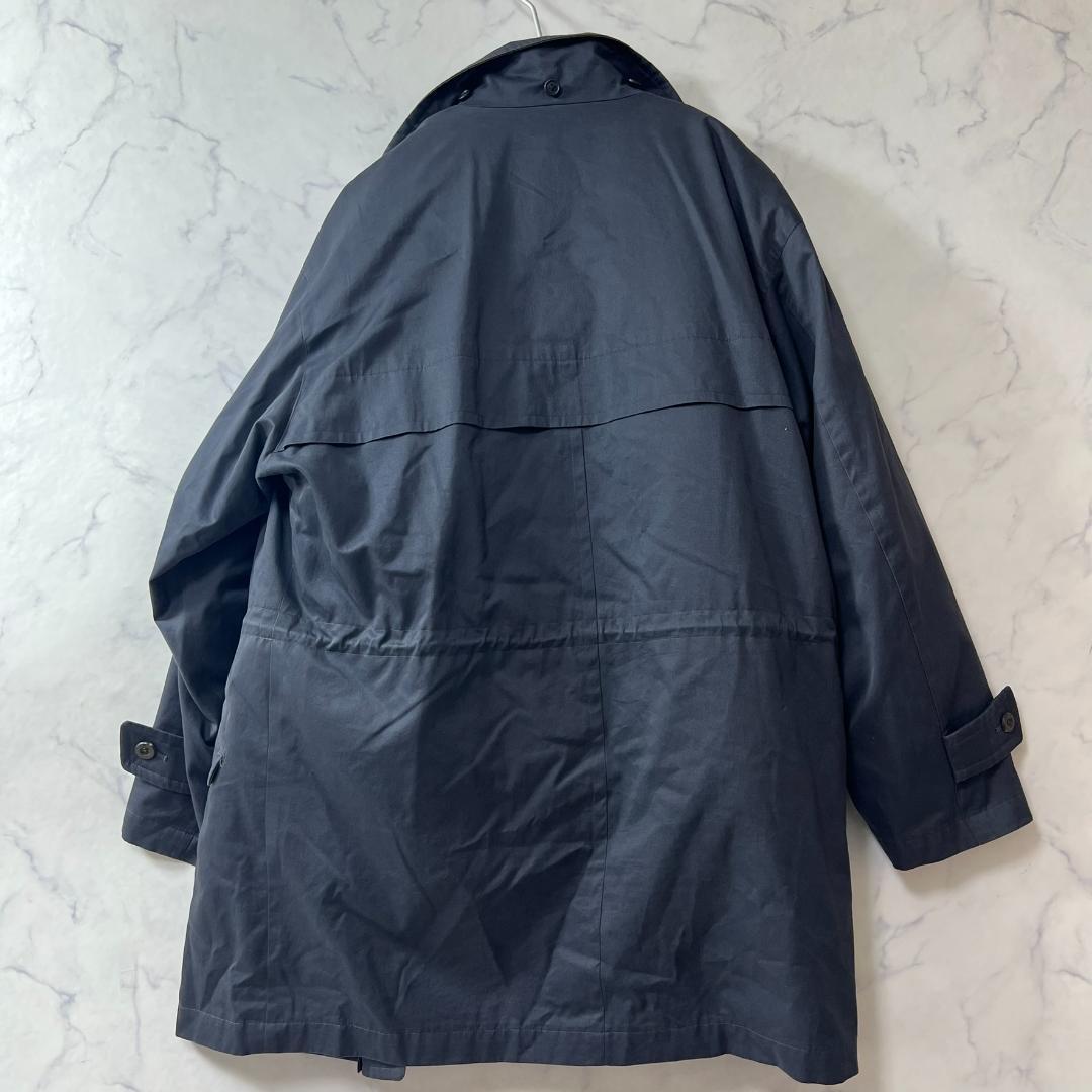 バーバリー長袖ダウンライナーコート 肉厚 ライナー単体着用可 XL相当B1297