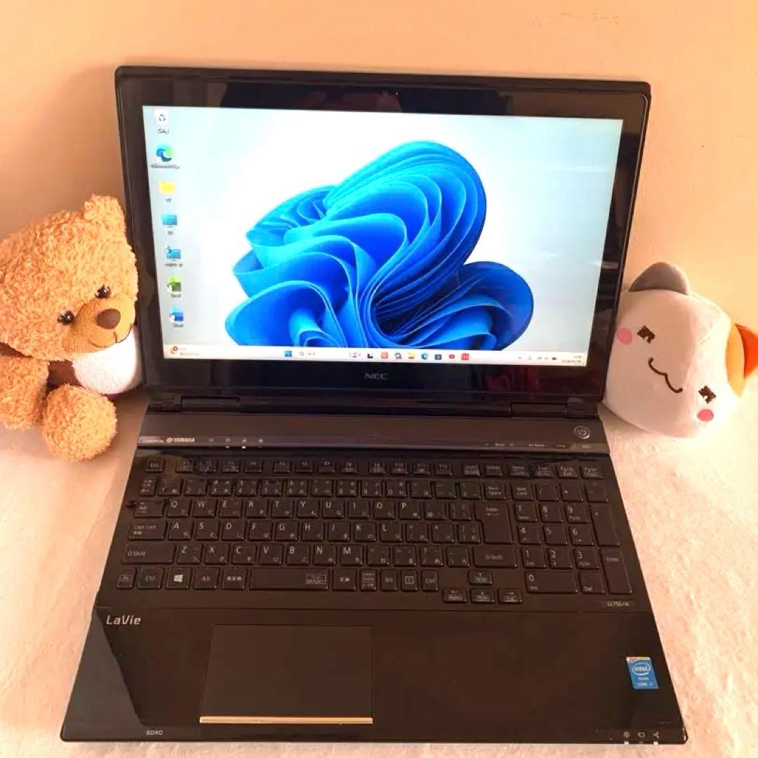 NEC ノートPC i7 16GB 1TBタッチパネル付き office2024