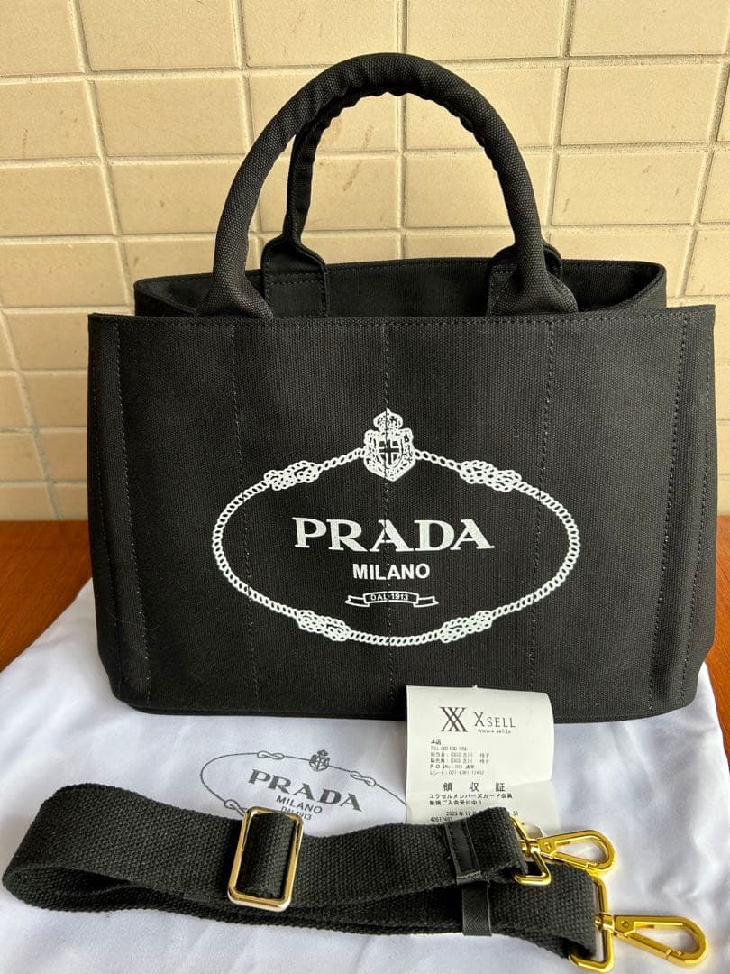 ✨極美品 カナパ 2WAYトートバッグ ブラックSサイズ