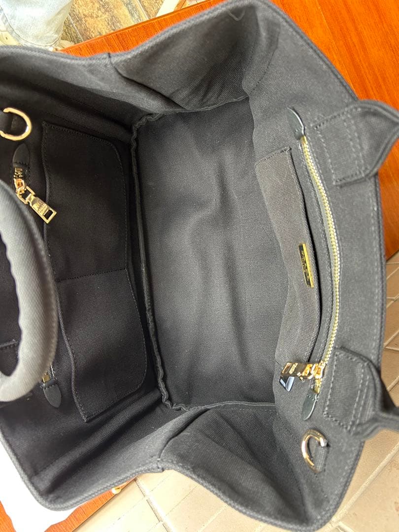 ✨極美品 カナパ 2WAYトートバッグ ブラックSサイズ