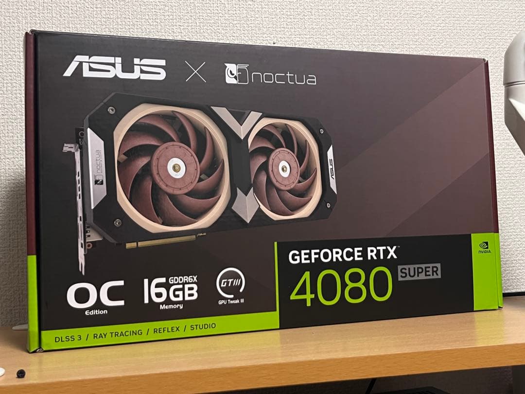 グラフィックボード・グラボ・ビデオカード ASUS RTX4080Super Noctua Edition