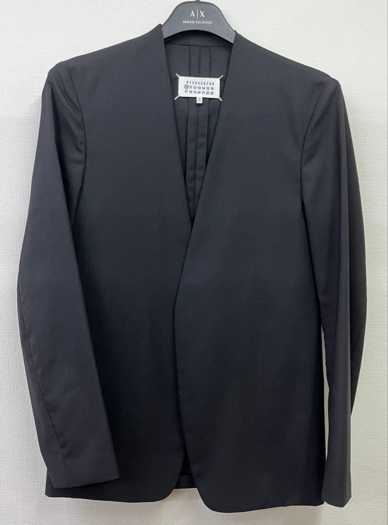 美品　Maison Margiela ノーカラージャケット
