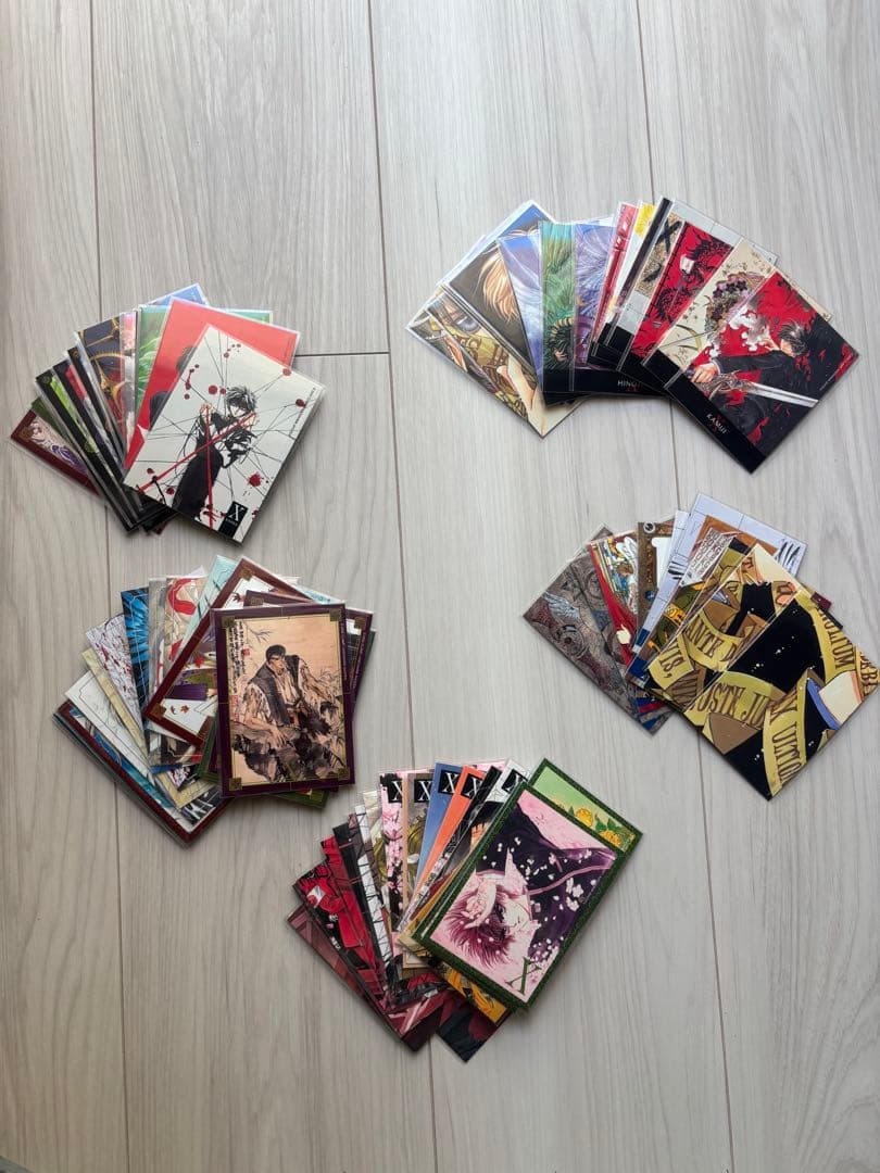 CLAMP X トレーディングカード 81枚セット