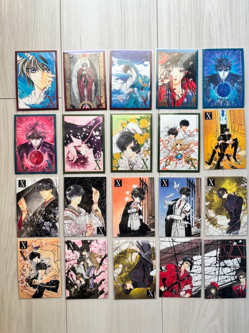 CLAMP X トレーディングカード 81枚セット