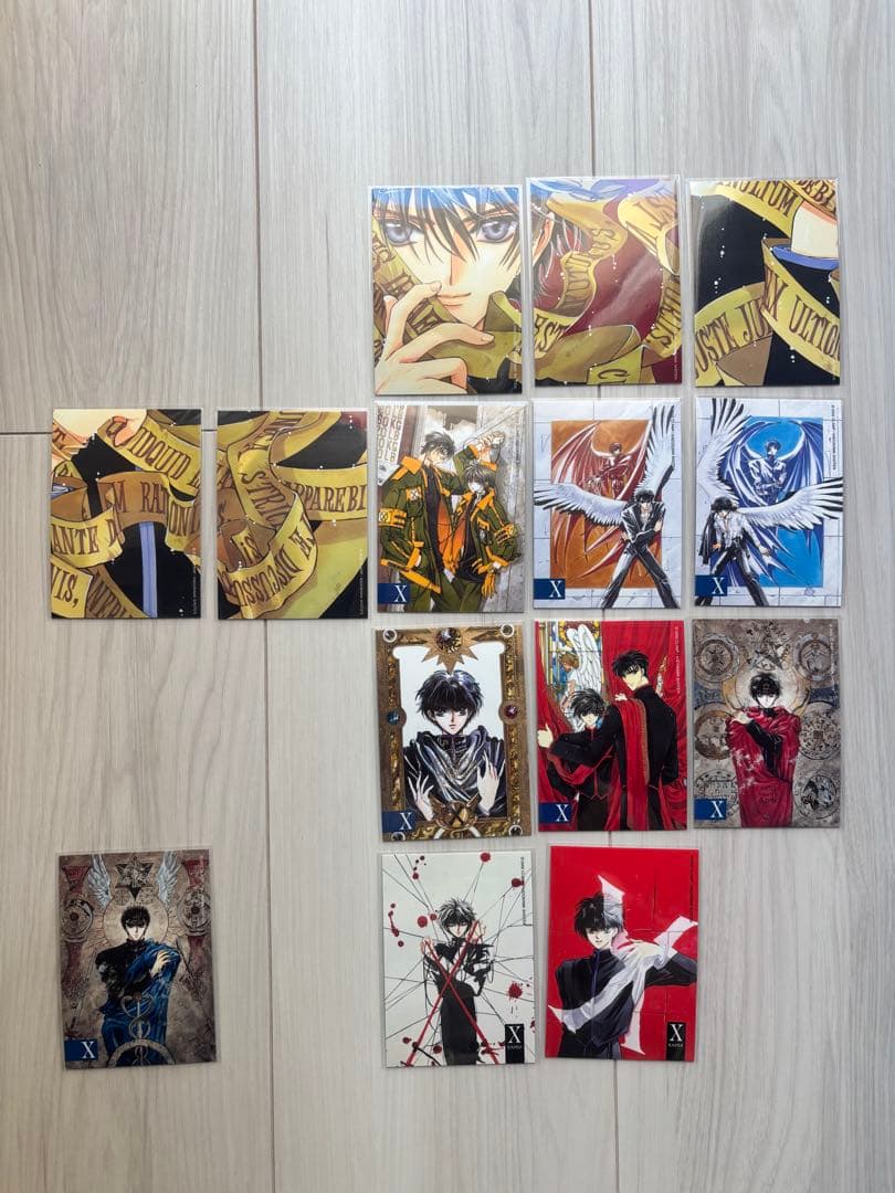 CLAMP X トレーディングカード 81枚セット