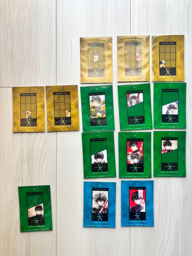 CLAMP X トレーディングカード 81枚セット