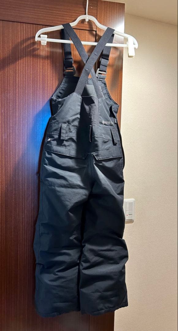 Burton 子ども用スノーボードウェア ビブパンツTrue Black