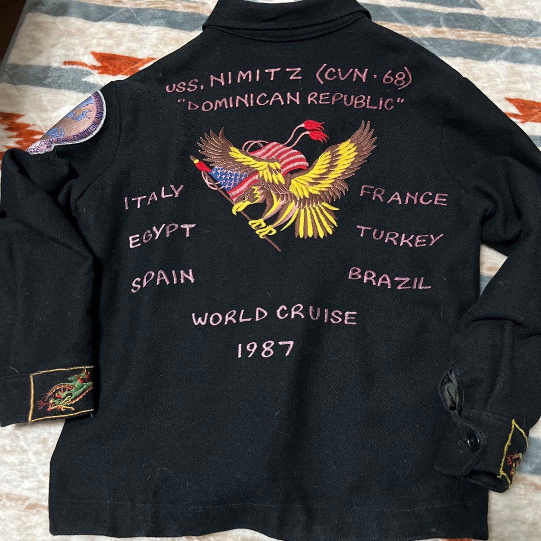 ヴィンテージ　アメリカ軍　USNミリタリージャケット