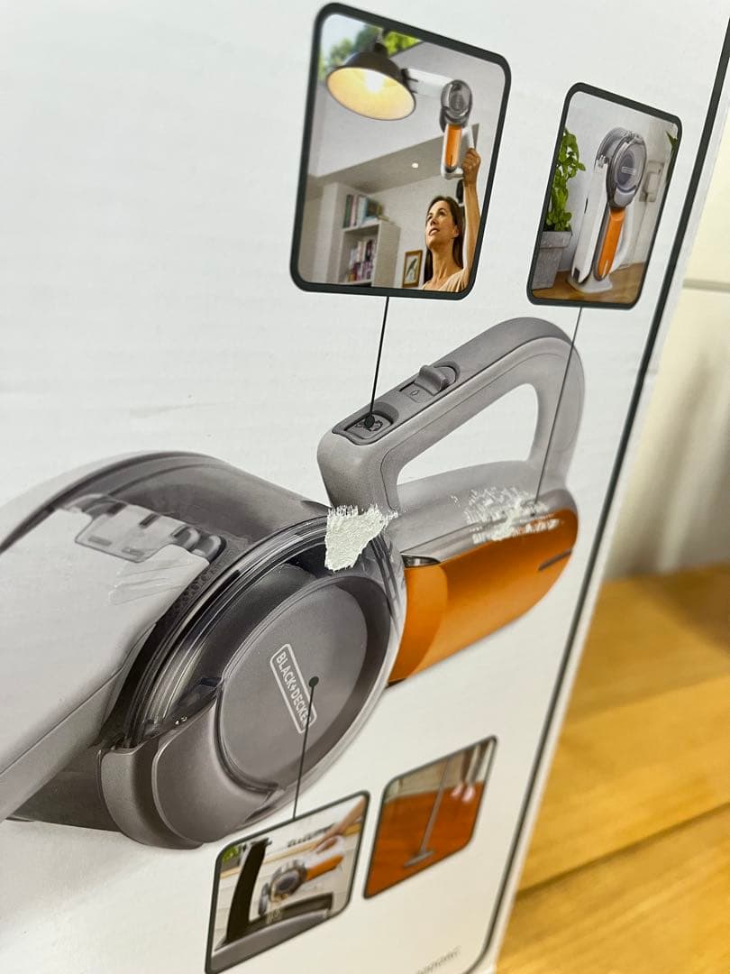 BLACK+DECKER ハンディクリーナー ピボットPV1020OAC