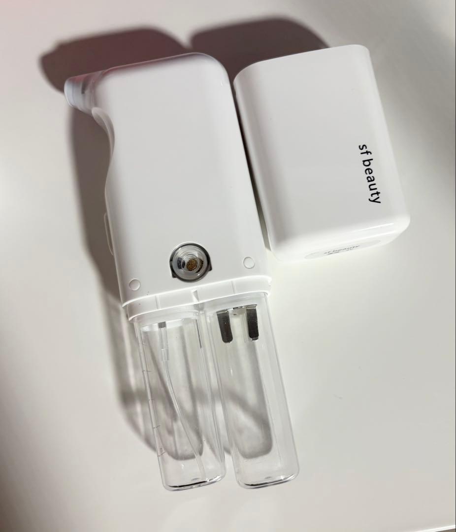 sf.beauty 家庭用ハイドラフェイシャルマシンスターターセット本体と洗浄液