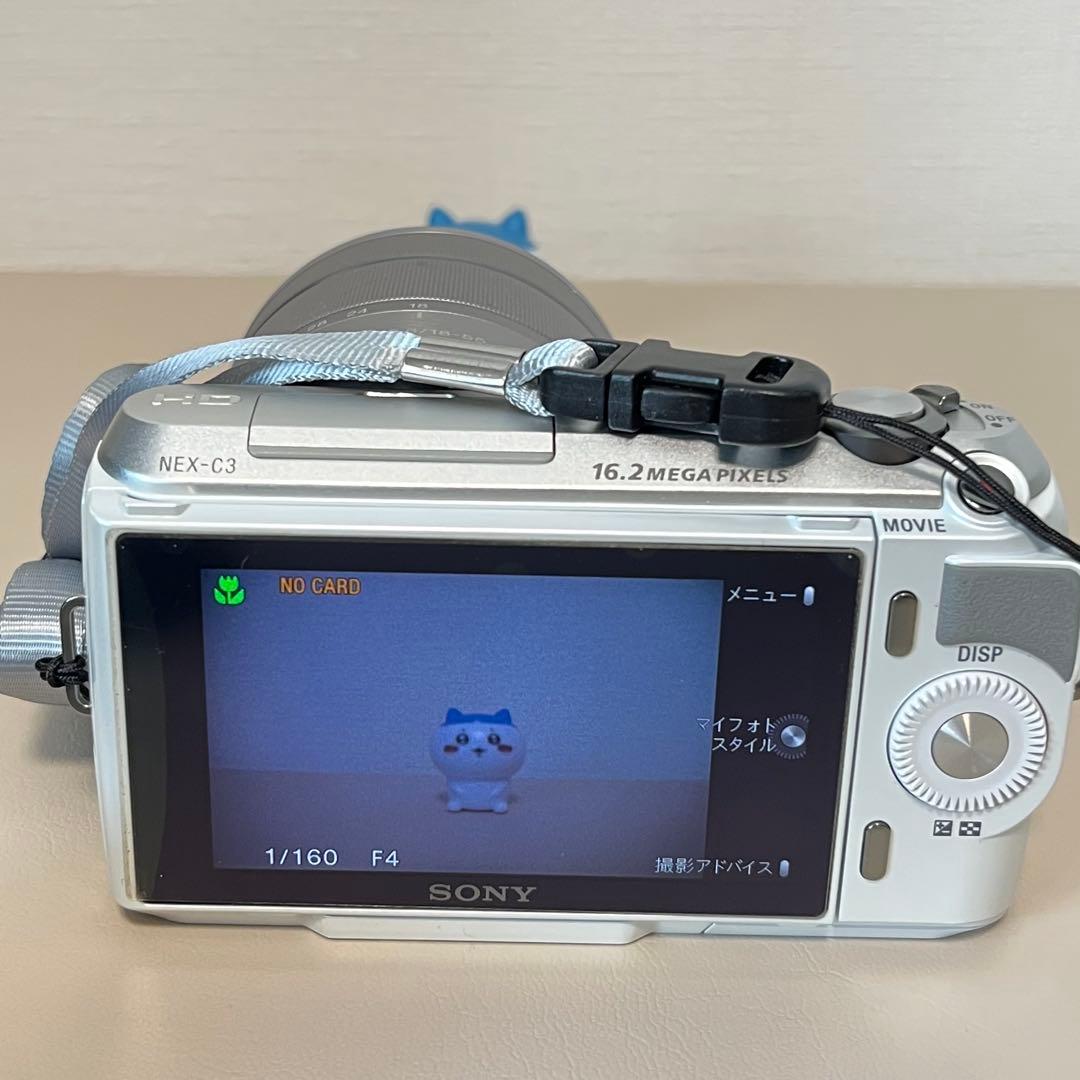 Sony NEX-C3 ミラーレス一眼　カメラ　ホワイト