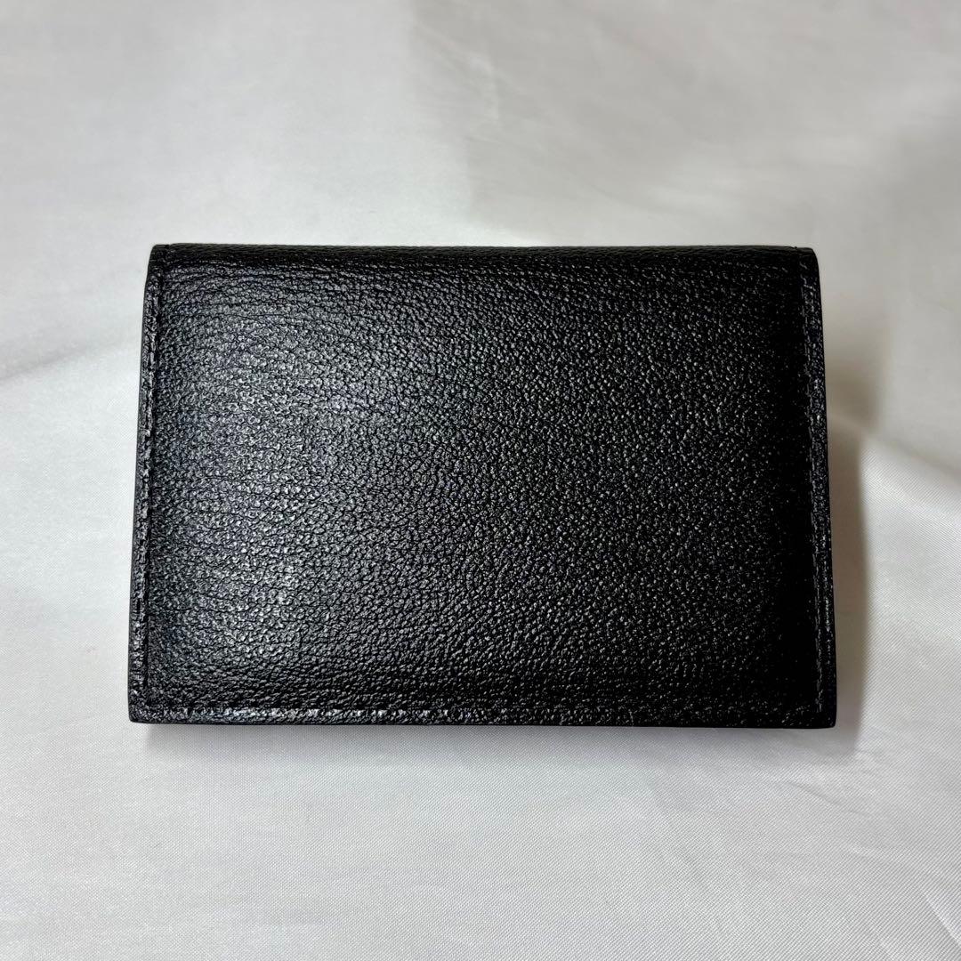 【新品】　ラルコバレーノ　ビジネスカードケース　名刺入れ　シボ革　ユニセックス