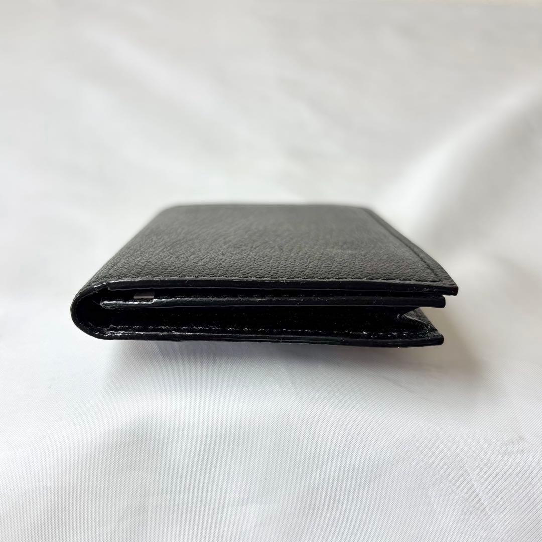 【新品】　ラルコバレーノ　ビジネスカードケース　名刺入れ　シボ革　ユニセックス