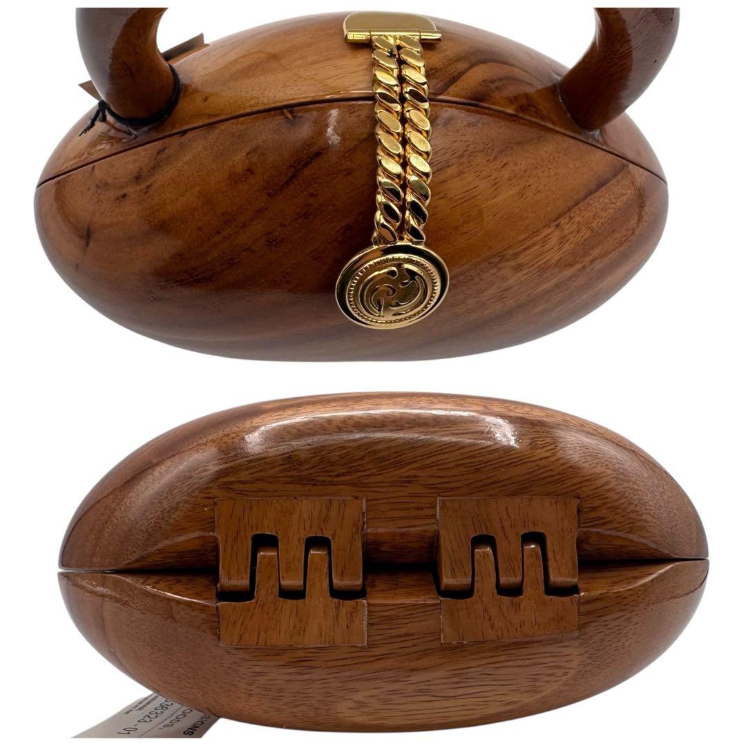 TIMMY WOODS ウッドバッグ 木製 アート 保存袋 カード タグ付