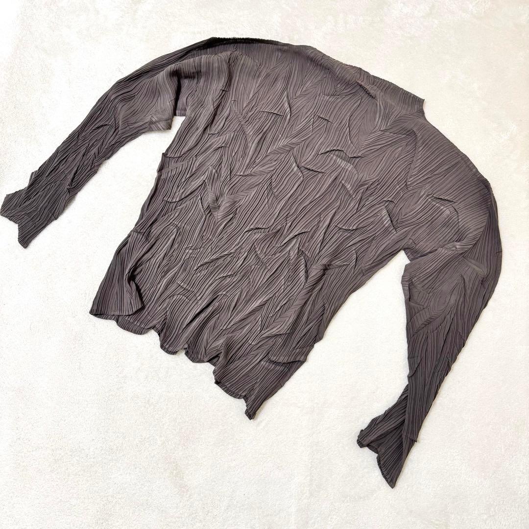 極美品✨ISSEY MIYAKE 立体プリーツ　変形　オーバーサイズ　トップス