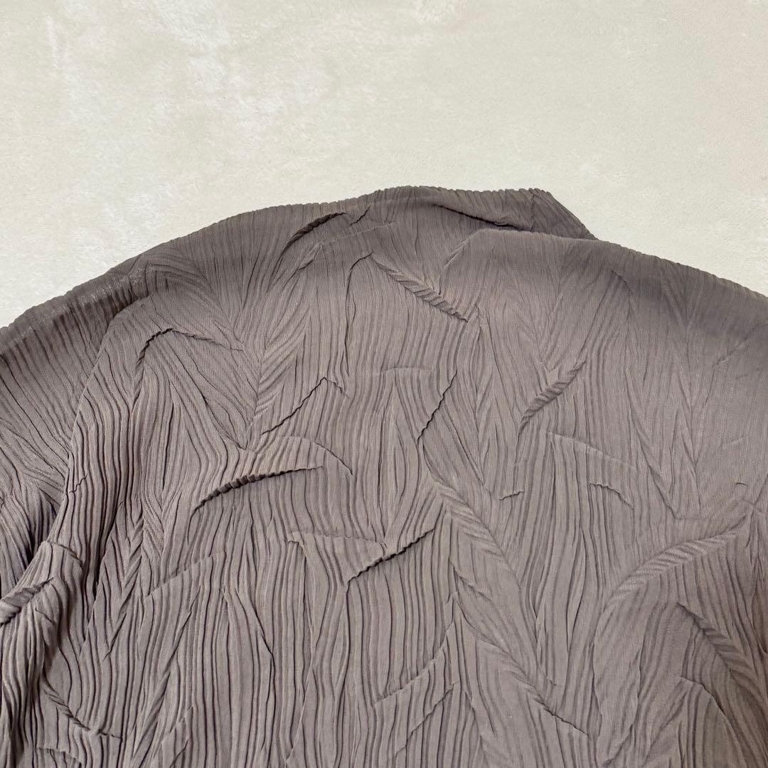 極美品✨ISSEY MIYAKE 立体プリーツ　変形　オーバーサイズ　トップス