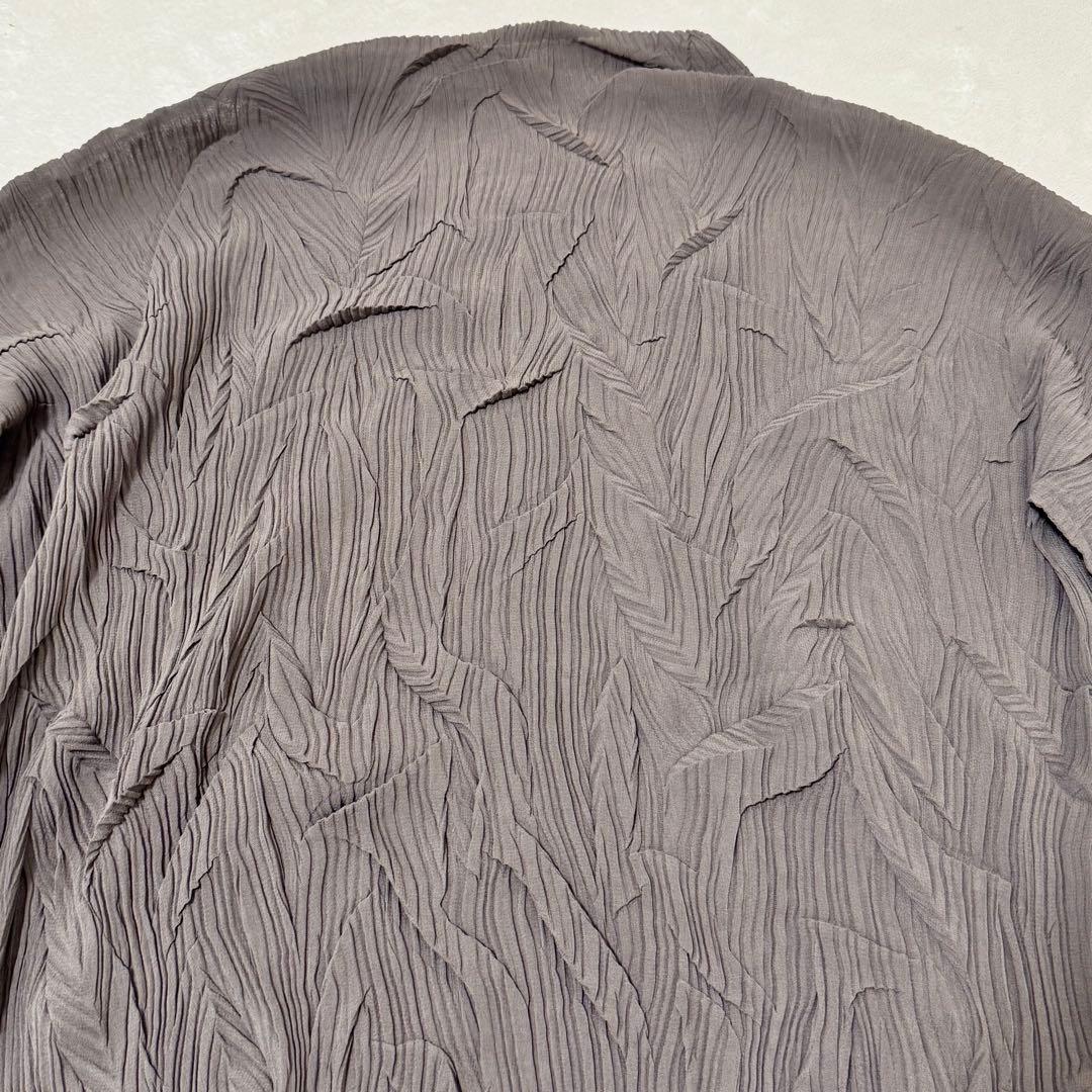 極美品✨ISSEY MIYAKE 立体プリーツ　変形　オーバーサイズ　トップス
