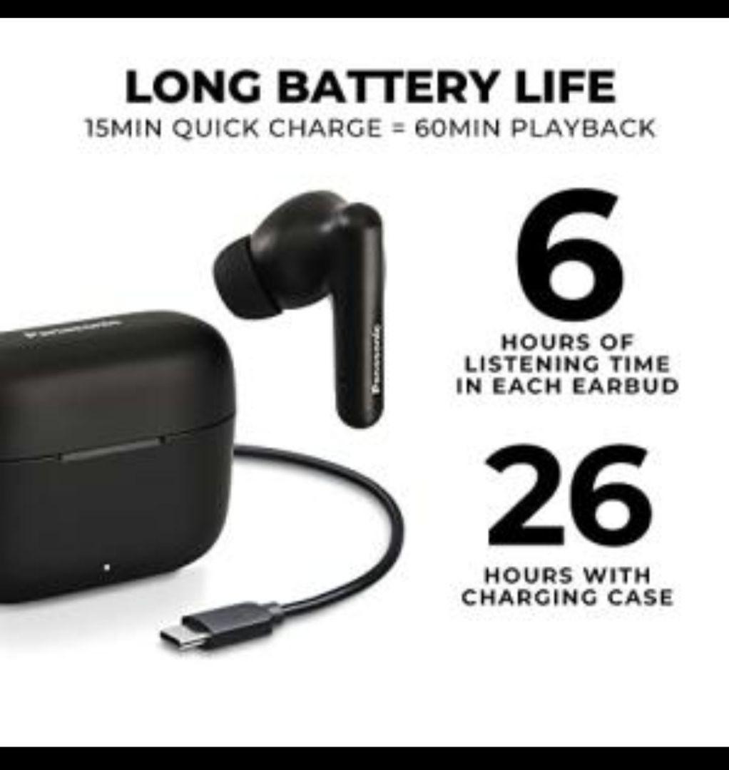 panasonic RZ-B110W ワイヤレスイヤホン 海外モデル