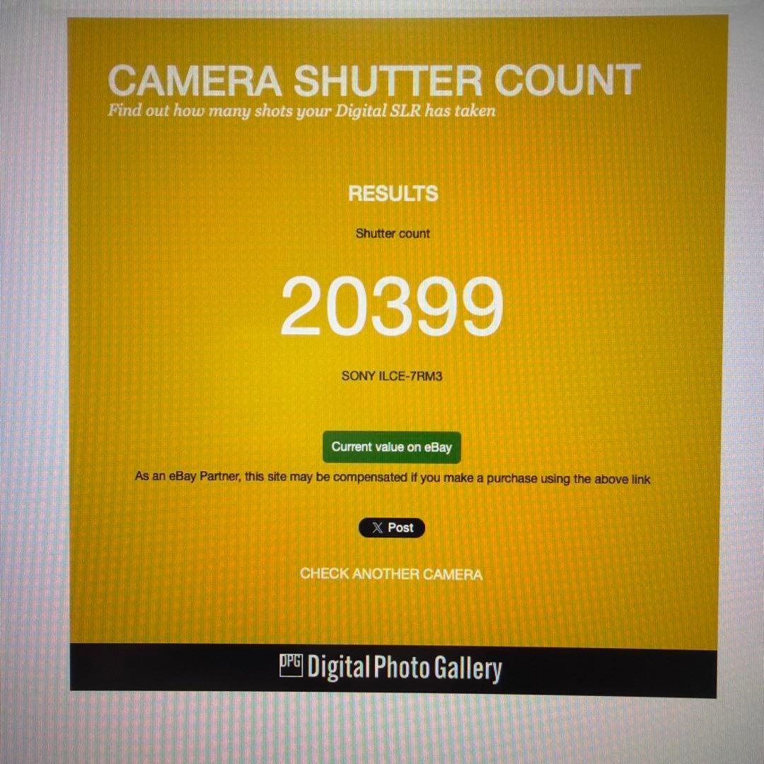 α7R3 ボディ本体