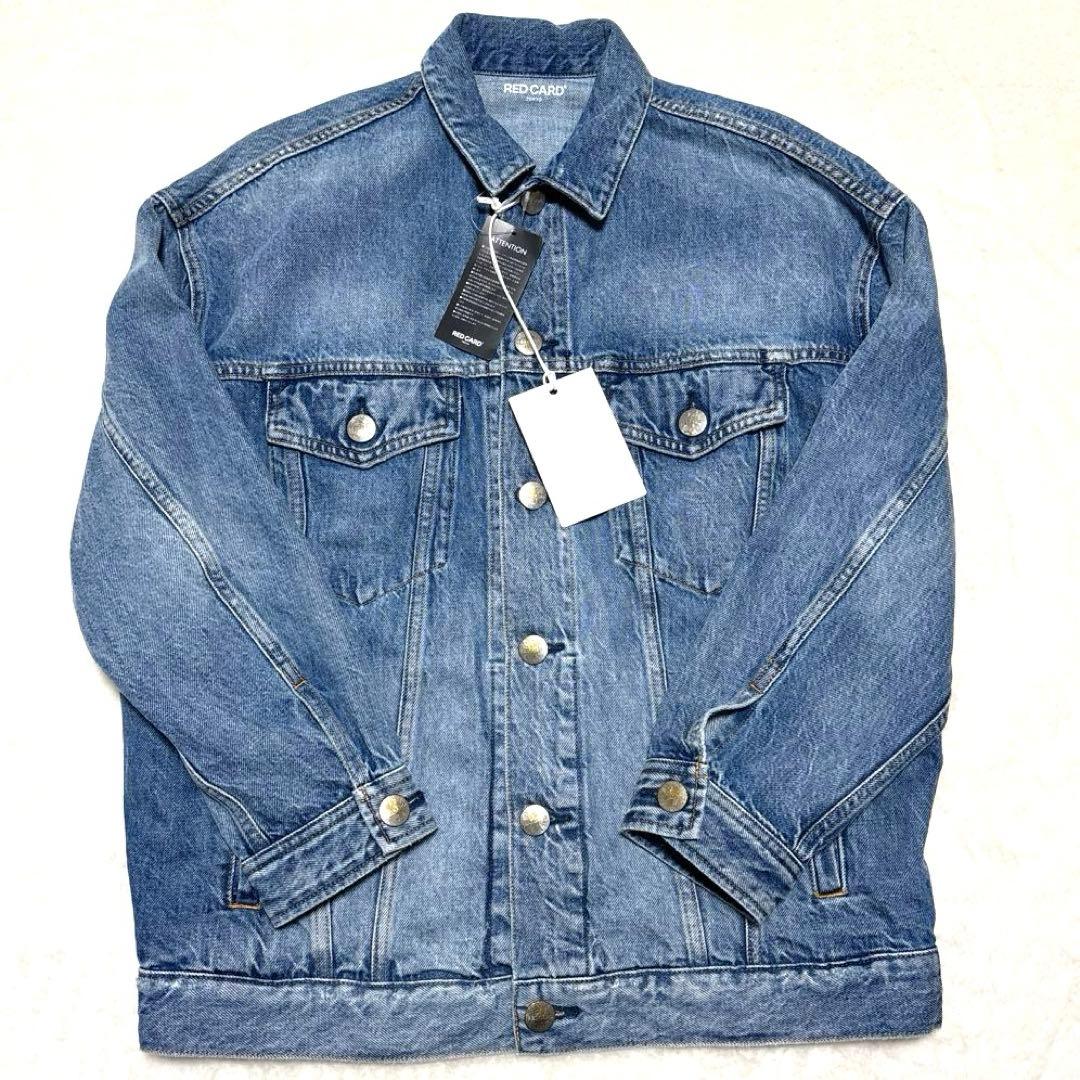 新品タグ付✨RED CARD TOKYO デニムジャケット オーバーサイズ