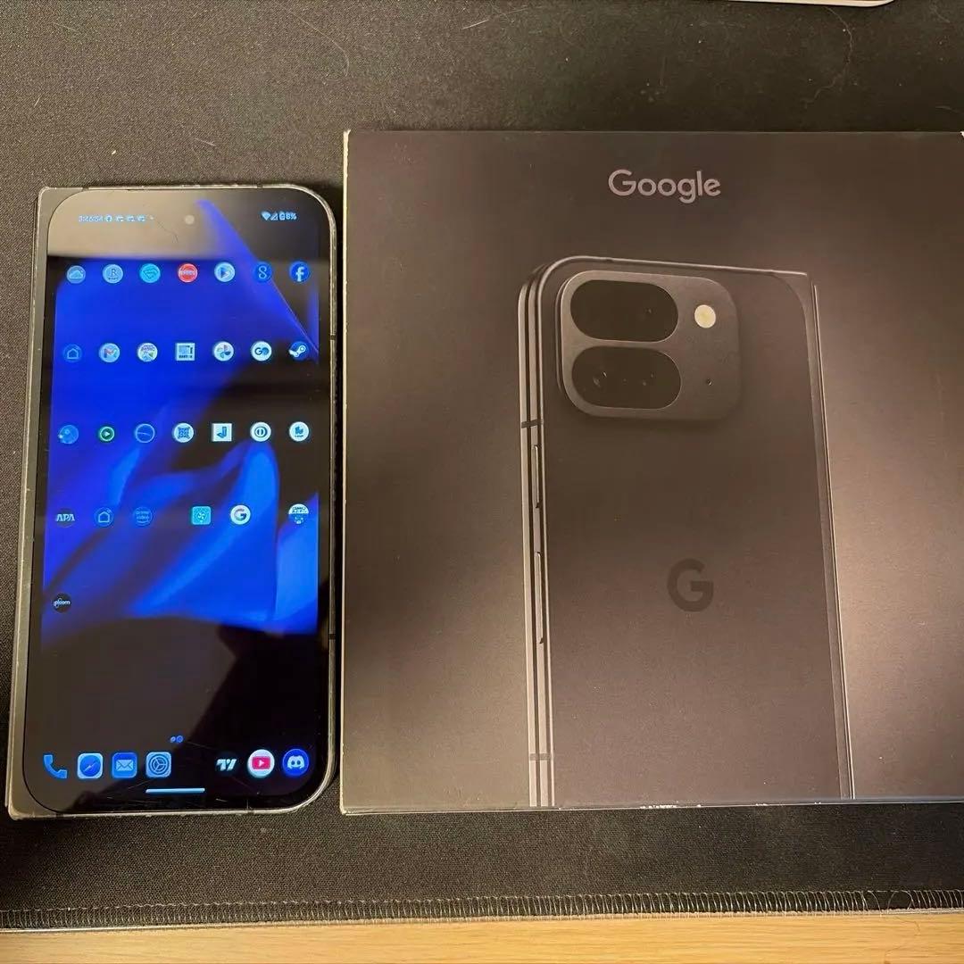 Google pixel9 fold SIMフリー　ブラック　512G