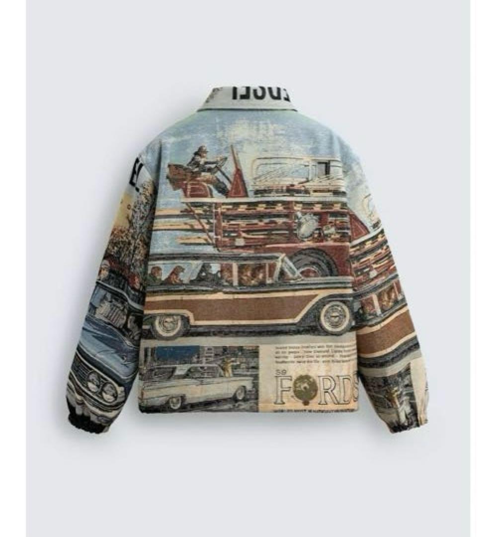 タグ付き新品★ZARAのフォードジャガードパフジャケット★Mサイズ★単一★完売品