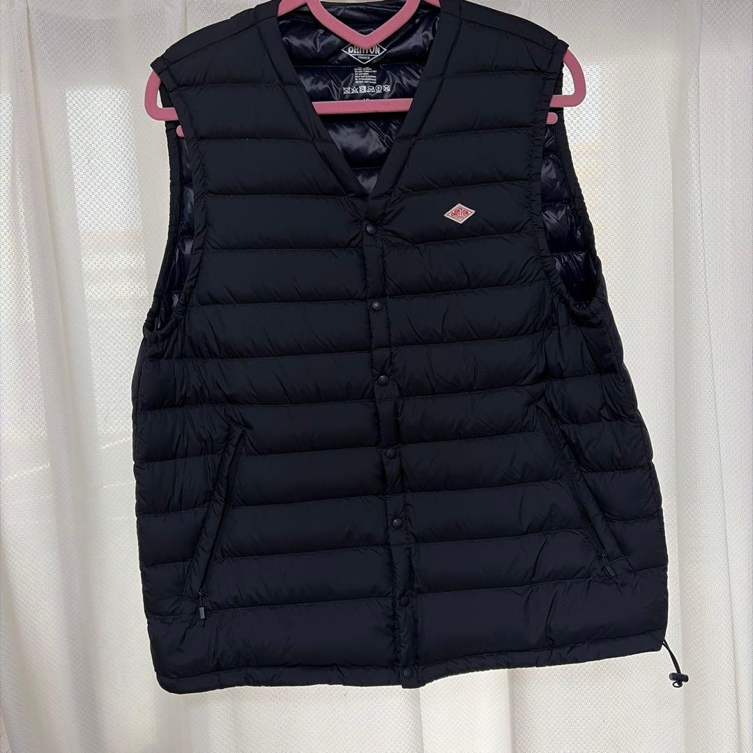 ダントン ベスト メンズ　ネイビー