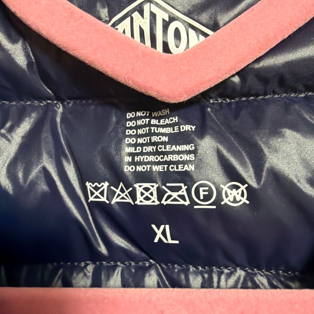 ダントン ベスト メンズ　ネイビー